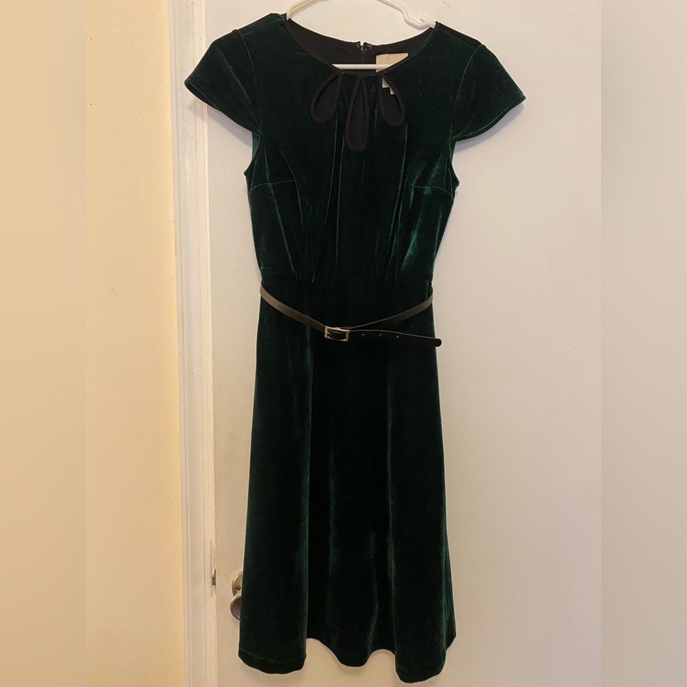 vintage velvet cocktail retro party dress